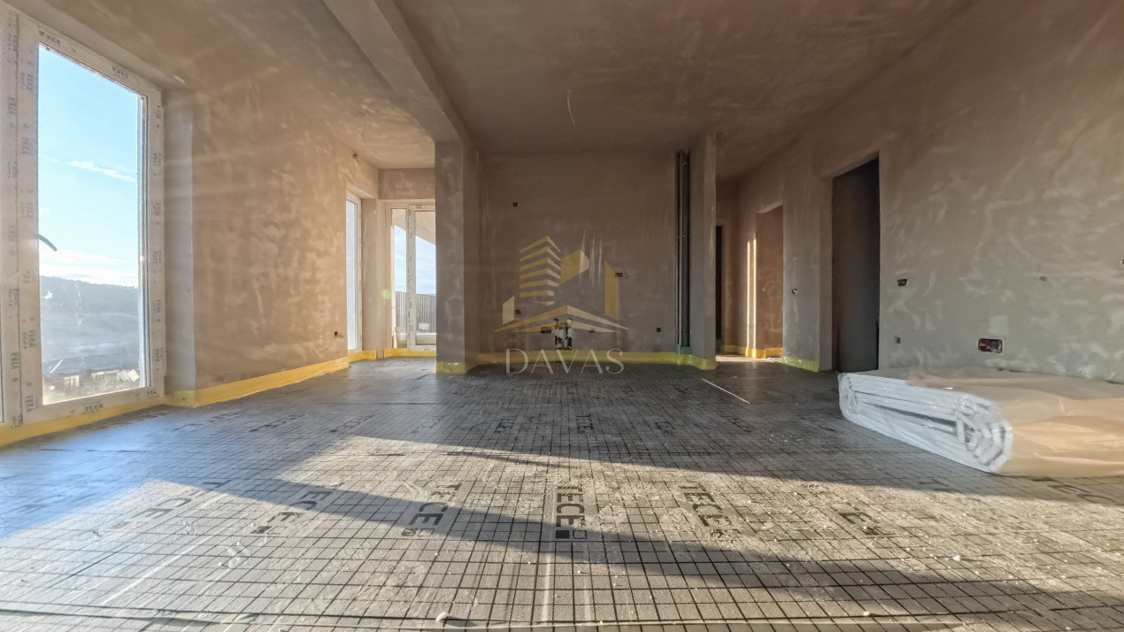 Apartament în bloc Nou de 3 camere - Parcare | Baciu 