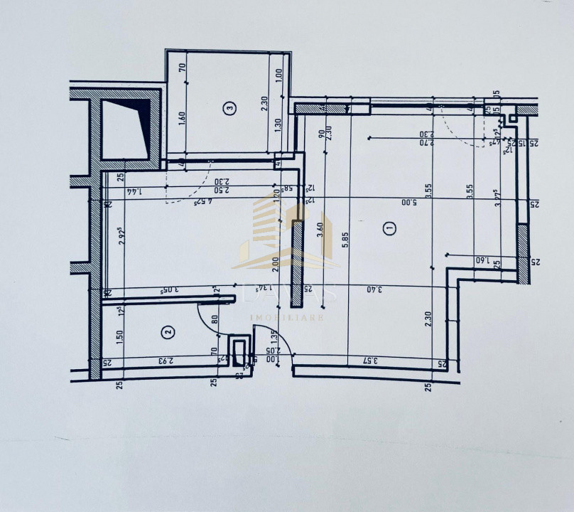 Apartament de 2 camere semidecomandat | Între Lacuri 
