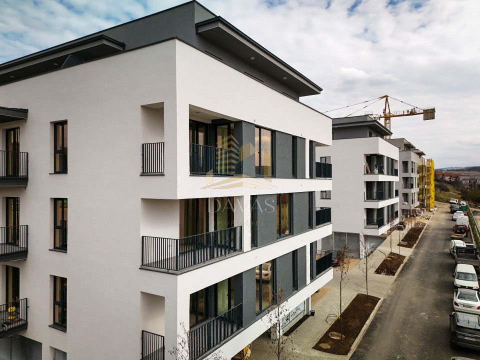 Apartament în bloc Nou de 1 camera + nisa - Parcare | Baciu 