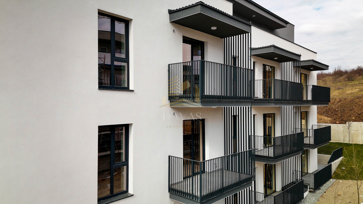 Apartament în bloc Nou de 1 camera + nisa - Parcare | Baciu 