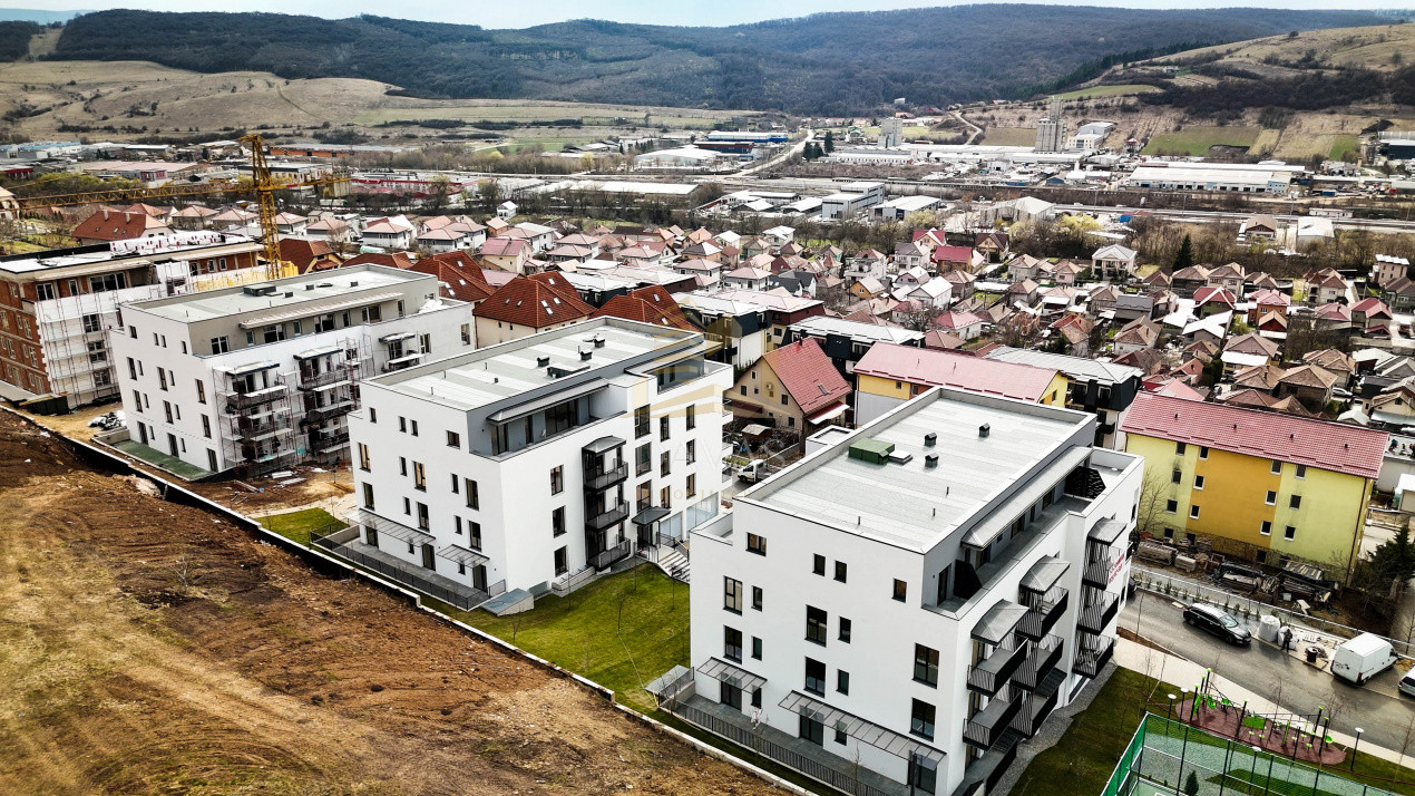 Apartament în bloc Nou de 1 camera + nisa - Parcare | Baciu 