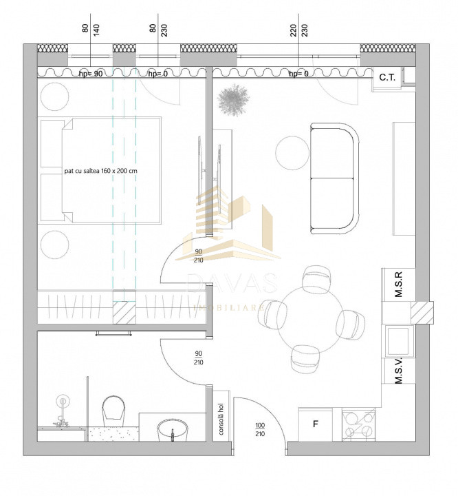 EXCLUSIV | Apartament de 2 camere semidecomandat | Estimo Park Residence 