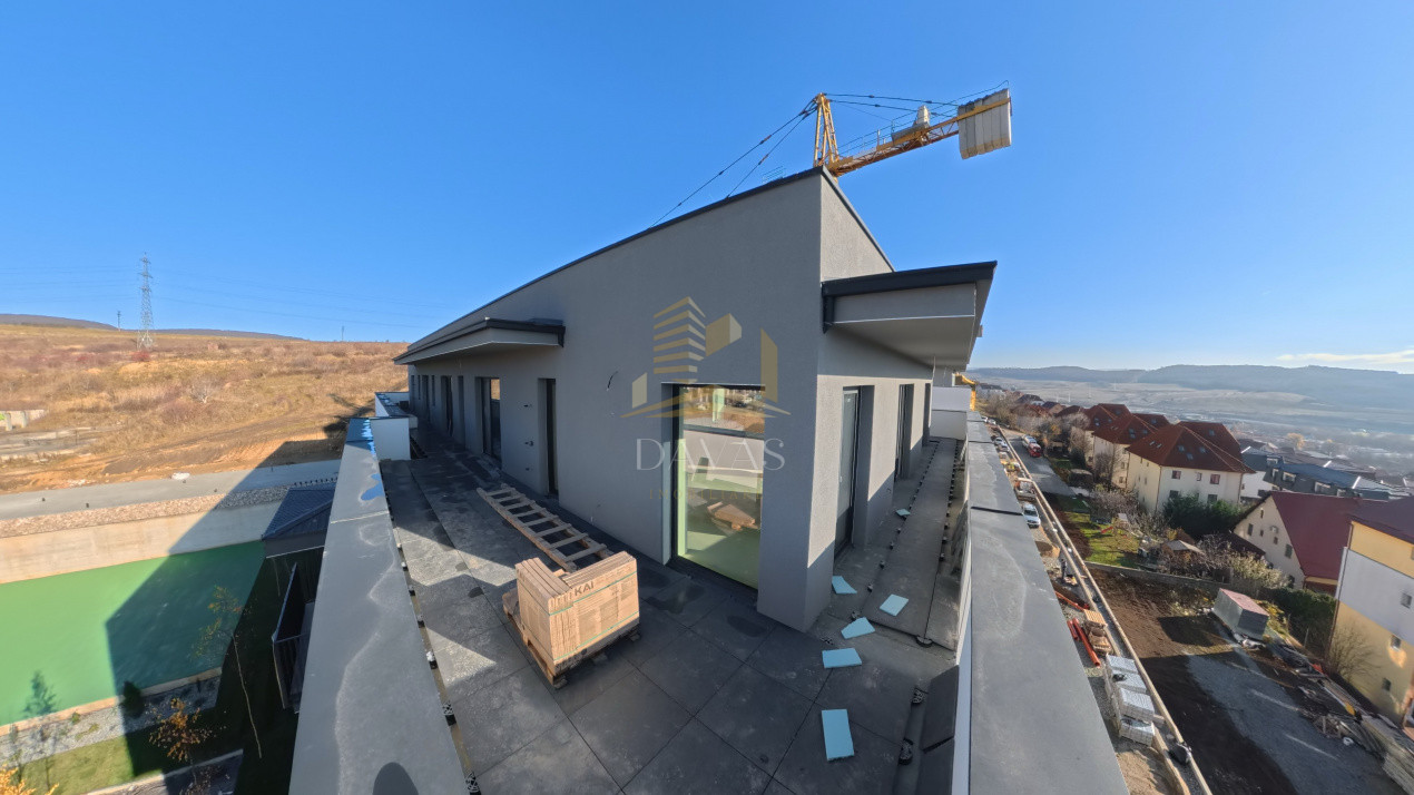 Penthouse de 3 camere | Priveliste panoramica - Baciu 