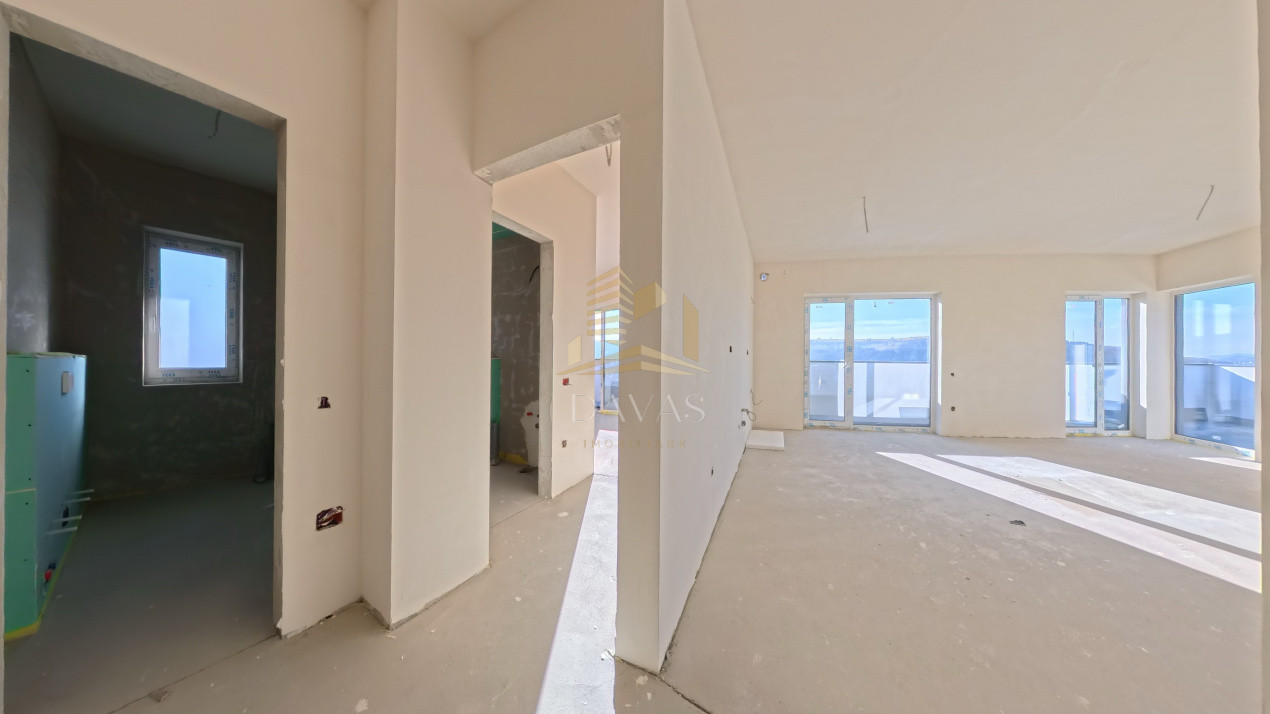 Penthouse de 3 camere | Priveliste panoramica - Baciu 