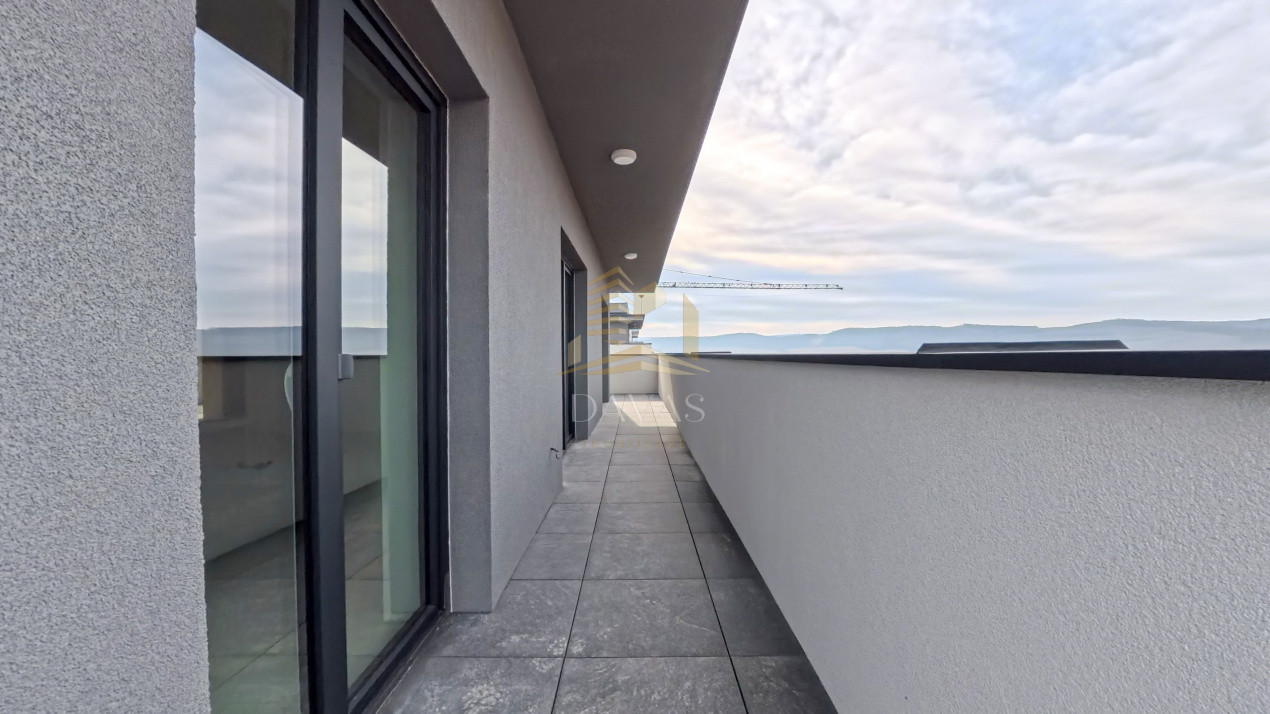 Penthouse de 3 camere | Priveliste panoramica - Baciu 