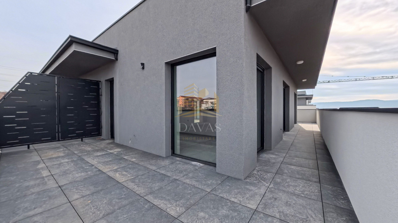 Penthouse de 3 camere | Priveliste panoramica - Baciu 