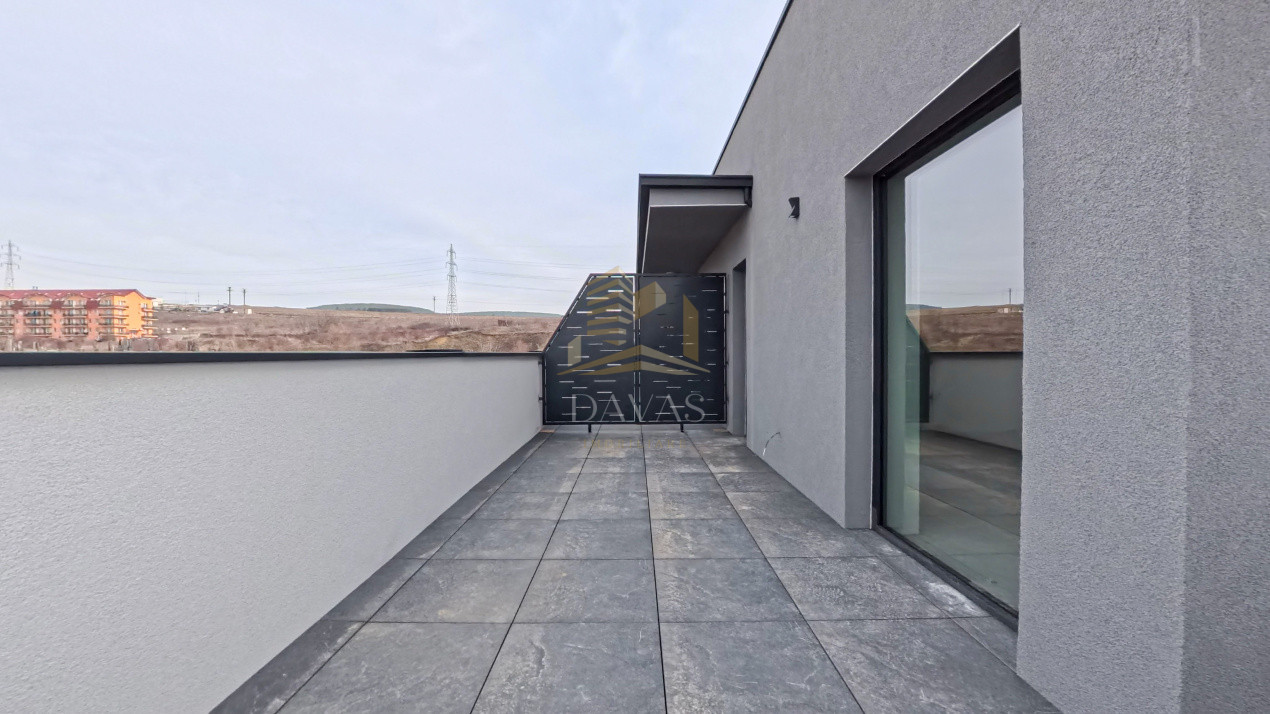 Penthouse de 3 camere | Priveliste panoramica - Baciu 