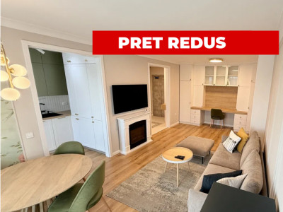 Apartament 2 camere semidecomandat |LUX|+Parcare sub.inclusă |Rozelor Residence|