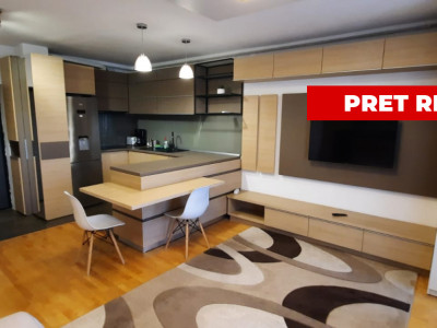 Apartament 1 camera |LUX | Parcare subterana inclusă | Andrei Mureșanu