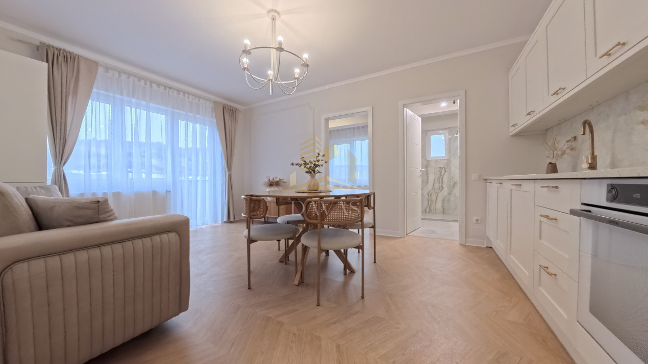 Apartament de 3 camere, compartimentare semidecomandata | Floresti 