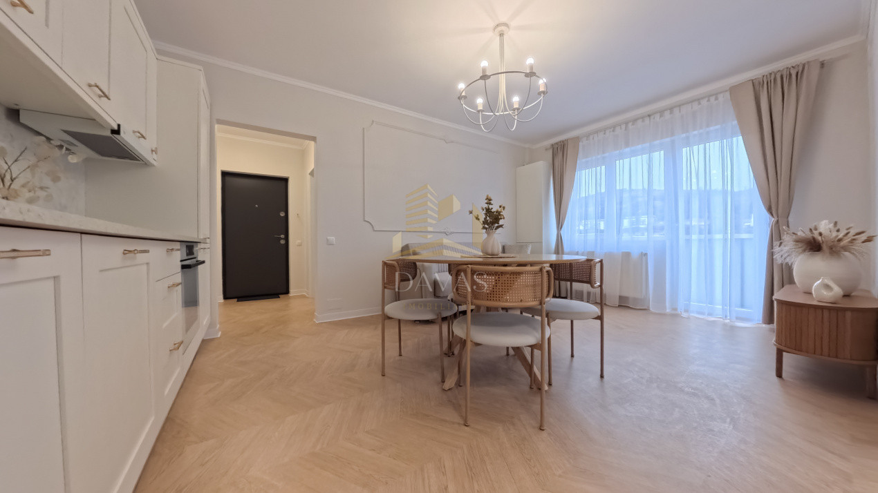 Apartament de 3 camere, compartimentare semidecomandata | Floresti 