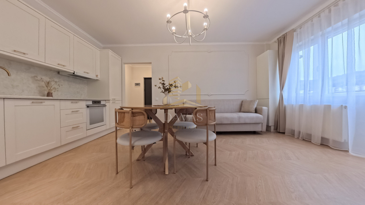 Apartament de 3 camere, compartimentare semidecomandata | Floresti 