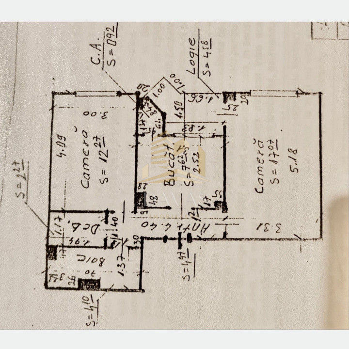 Apartament de 2 camere decomandat | Mărăști