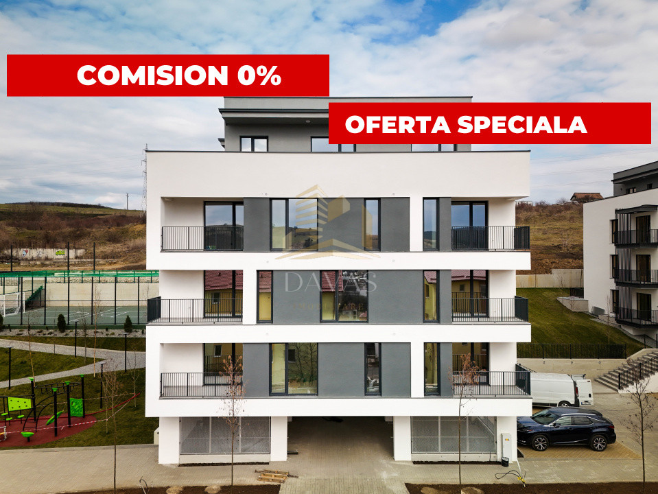 Apartament cu o camera | Baciu | bloc nou | Finisat - parcare inclusa