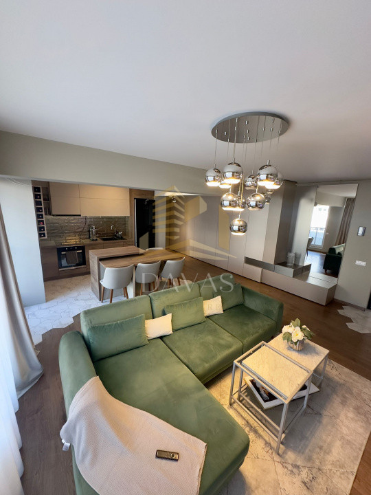 Apartament ultrafinisat 2 camere semidecomandat +Parcare inclusă  | Intre Lacuri