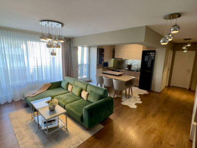 Apartament ultrafinisat 2 camere semidecomandat +Parcare inclusă  | Intre Lacuri