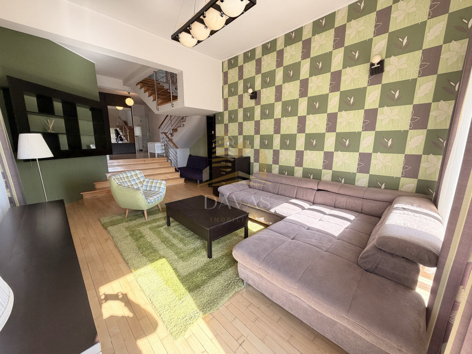 Duplex cu piscina si teren generos - 4 camere | Grigorescu | zona linistita