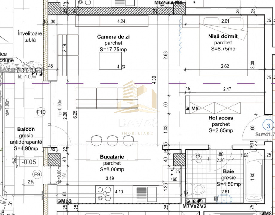 Apartament de o camera + parcare | Baciu
