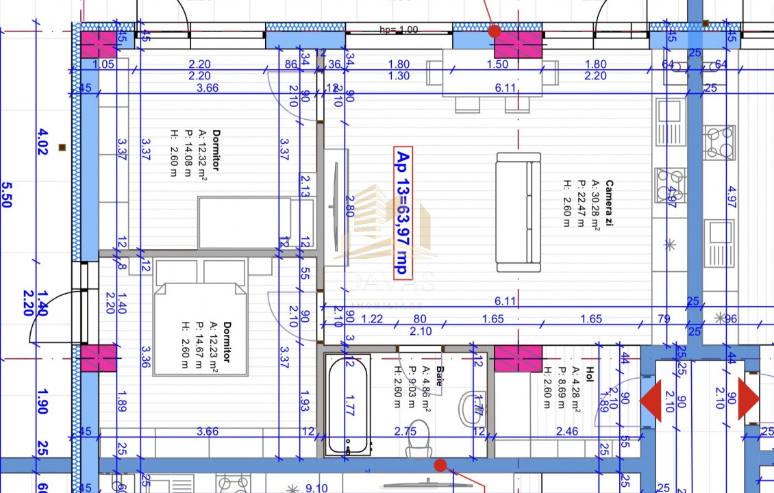 Apartament de 3 camere | Standard NZEB 