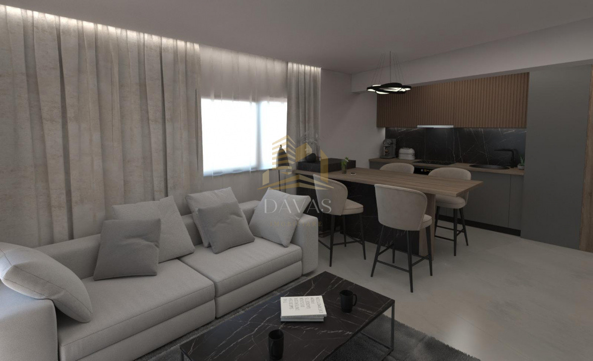 Apartament ultrafinisat 3 camere semidecomandat + parcare sub.inclusa | WINGS