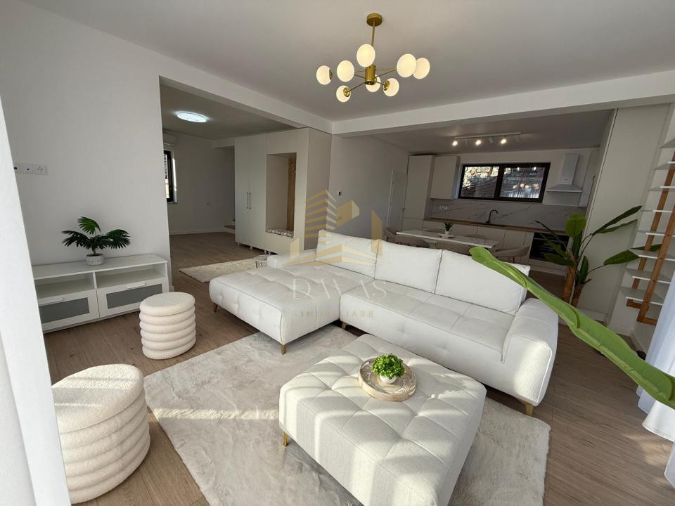 Casa ultrafinisata 4 camere | 140mp | 1.000mp Teren| Prima închiriere | Popești