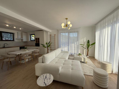 Casa ultrafinisata 4 camere | 140mp | 1.000mp Teren| Prima închiriere | Popești