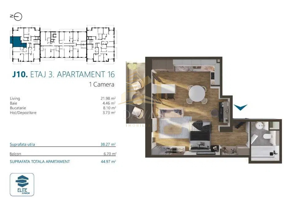 Apartament semifinisat de vânzare | Elite Junior | Fabricii | Oportunitate