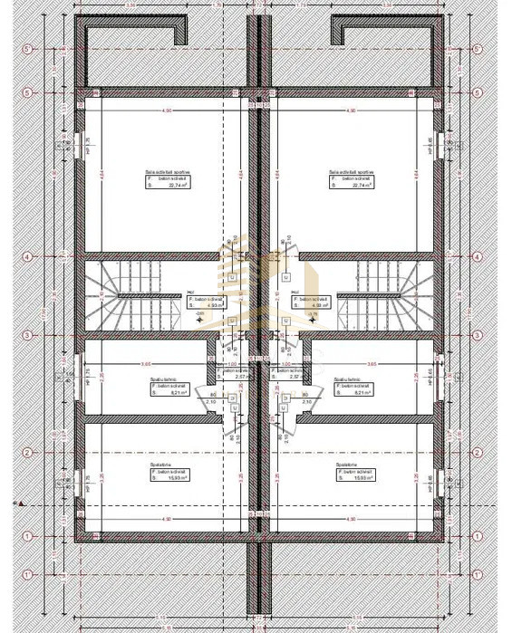 Casa cuplată tip duplex de vânzare | 172 mp utili | Poligon | Florești