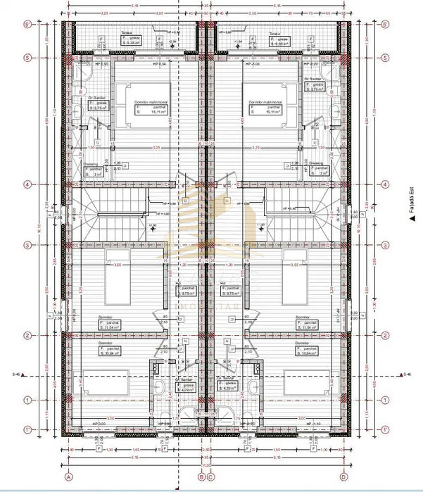 Casa cuplată tip duplex de vânzare | 172 mp utili | Poligon | Florești