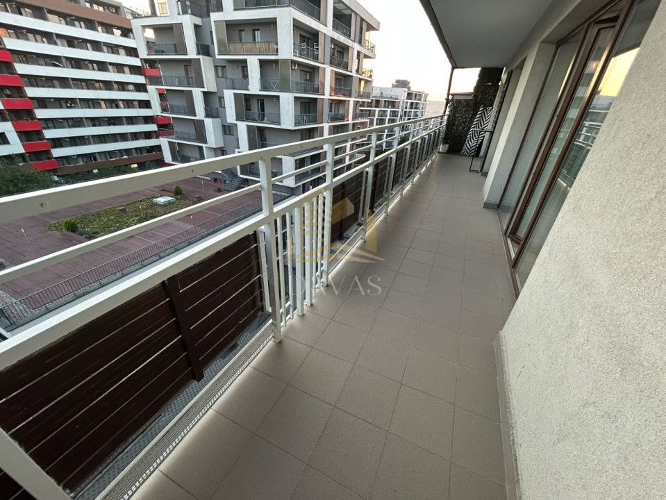 Penthouse pe 2 niveluri de închiriat | 4 camere| 160mp| Terasa 75mp | Buna Ziua