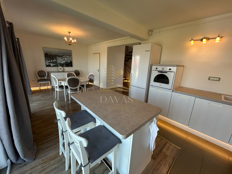 Penthouse spatios pe 3 nivele - 210 mp | garaj + 3 locuri de parcare incluse 