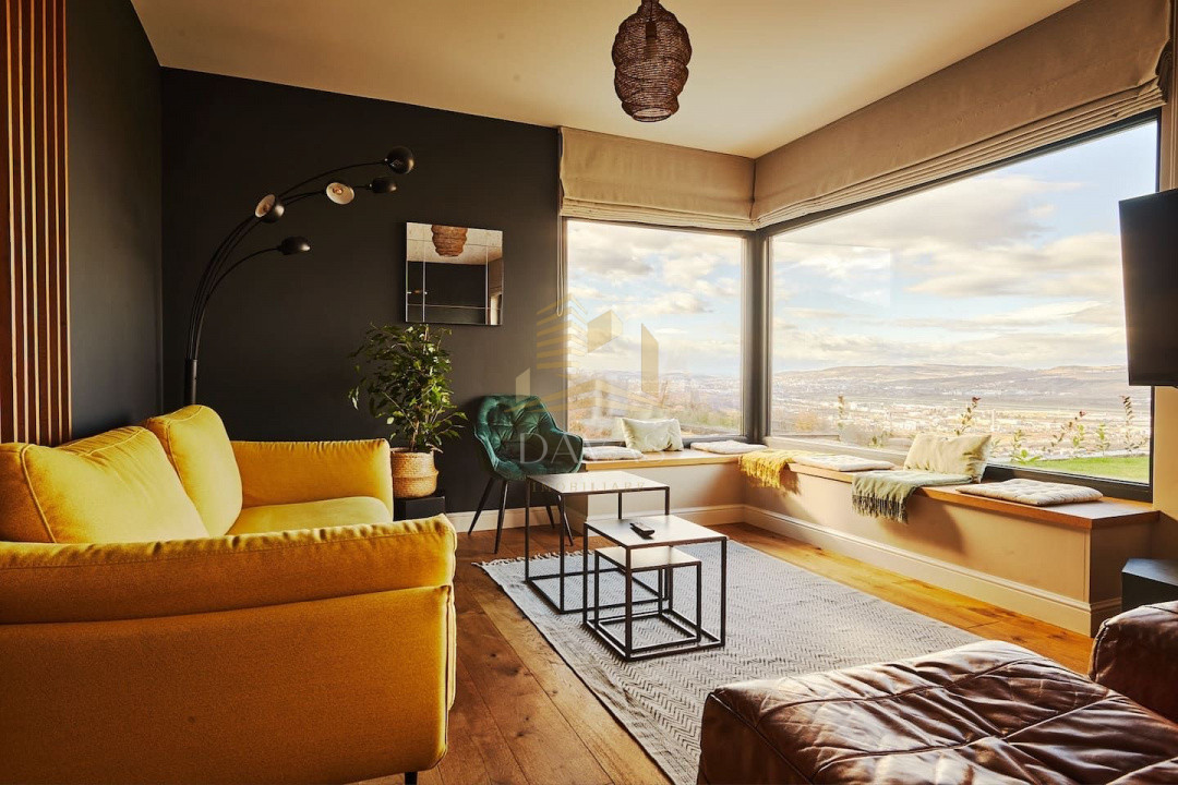 Casa individuală ultrafinisata 140mp | 500mp teren | Dezmir | Panorama spre oraș