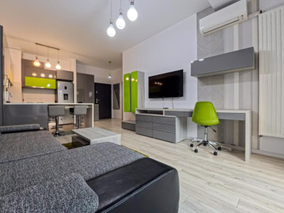 Apartament cu 2 camere semidecomandat | Bună Ziua| loc de parcare inclus
