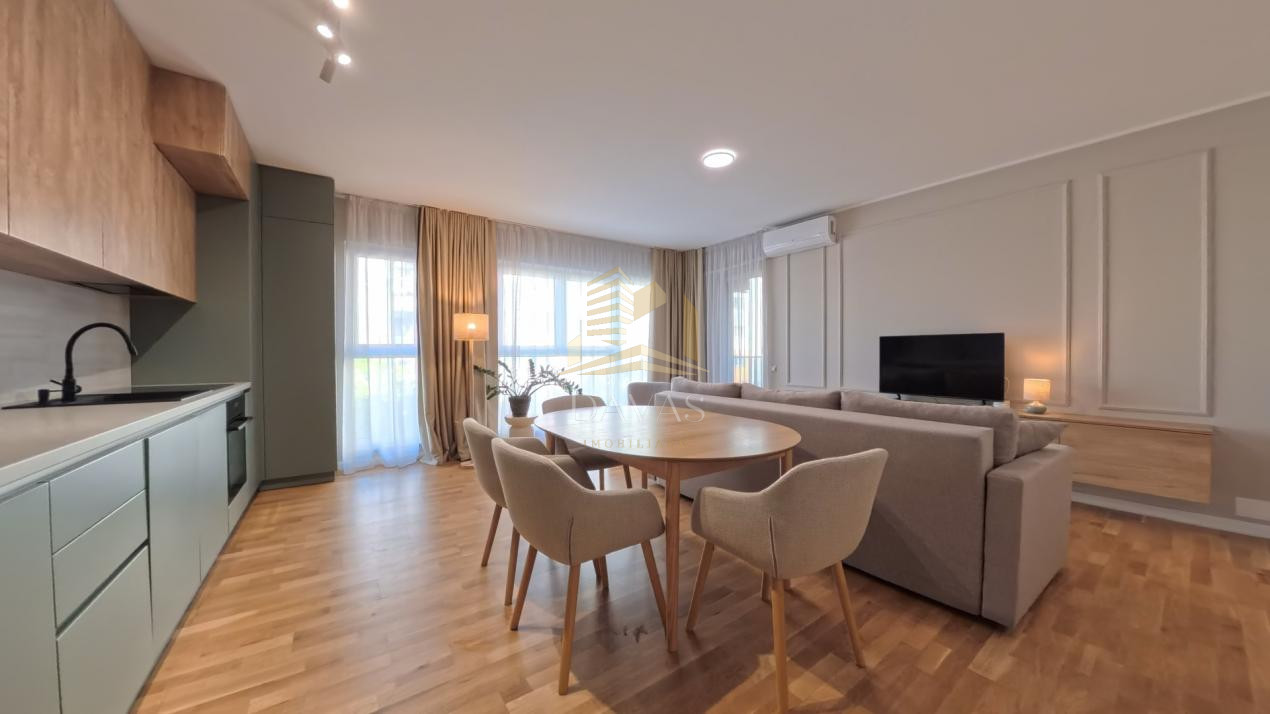 Apartament ULTRAFINISAT  2 camere semidecomandat+parcare subterana Marasti