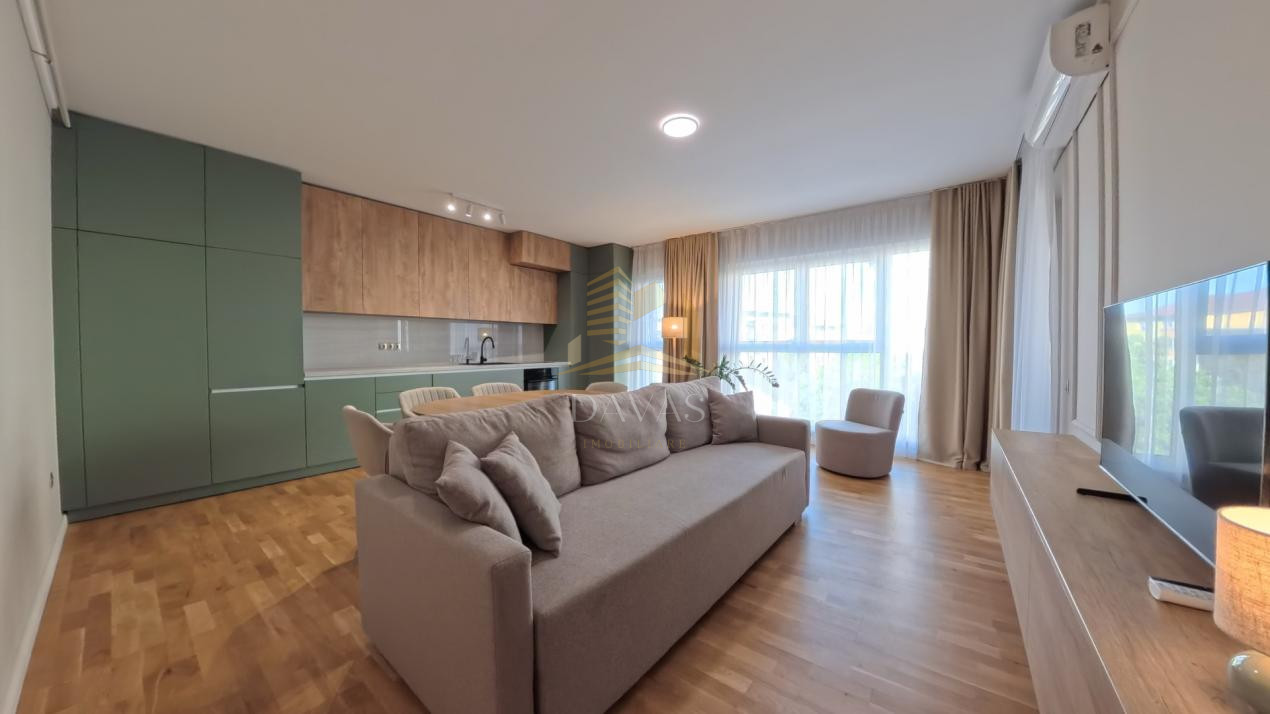 Apartament ULTRAFINISAT  2 camere semidecomandat+parcare subterana Marasti
