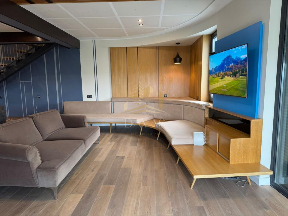 Duplex ULTRAFINISAT de închiriat | 5 camere | Sala fitness | Parcare | Europa | 
