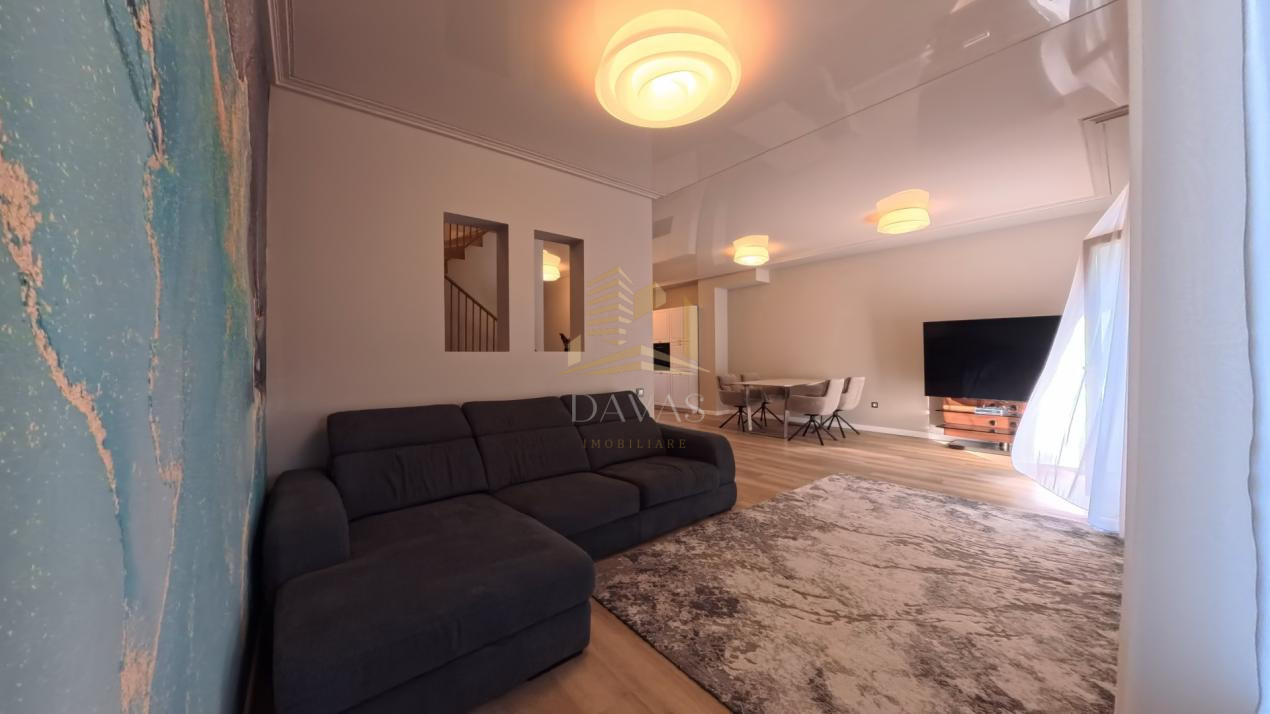 Duplex ULTRAFINISAT de închiriat |4 camere | 2 Parcări | 2 terase  | Buna Ziua