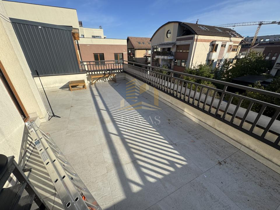 Duplex ULTRAFINISAT de închiriat |4 camere | 2 Parcări | 2 terase  | Buna Ziua
