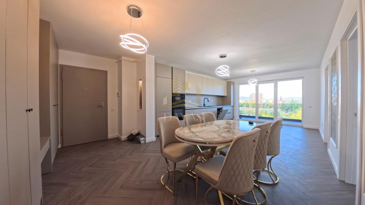 Apartament ultrafinisat 3 camere semidecomandat+parcare subterana | Iulius Mall