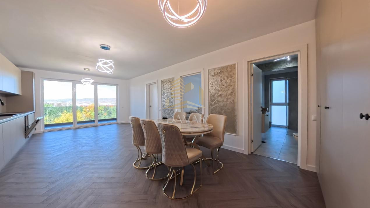 Apartament ultrafinisat 3 camere semidecomandat+parcare subterana | Iulius Mall
