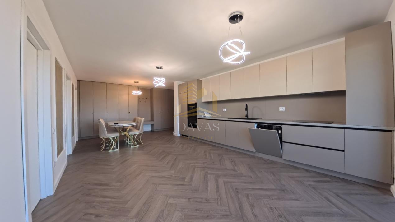 Apartament ultrafinisat 3 camere semidecomandat+parcare subterana | Iulius Mall