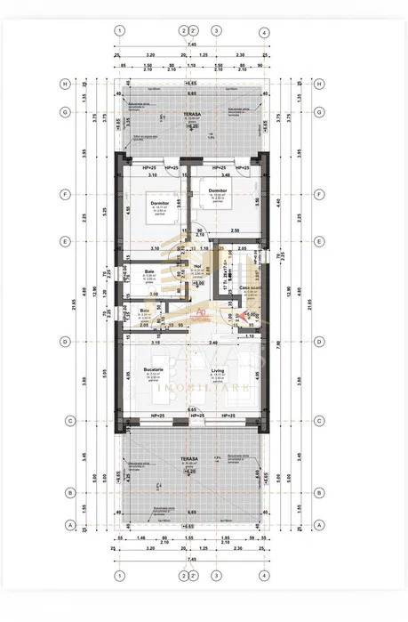 Apartament 3 camere decomandat de vânzare | 2 parcări | Terasa| Marasti