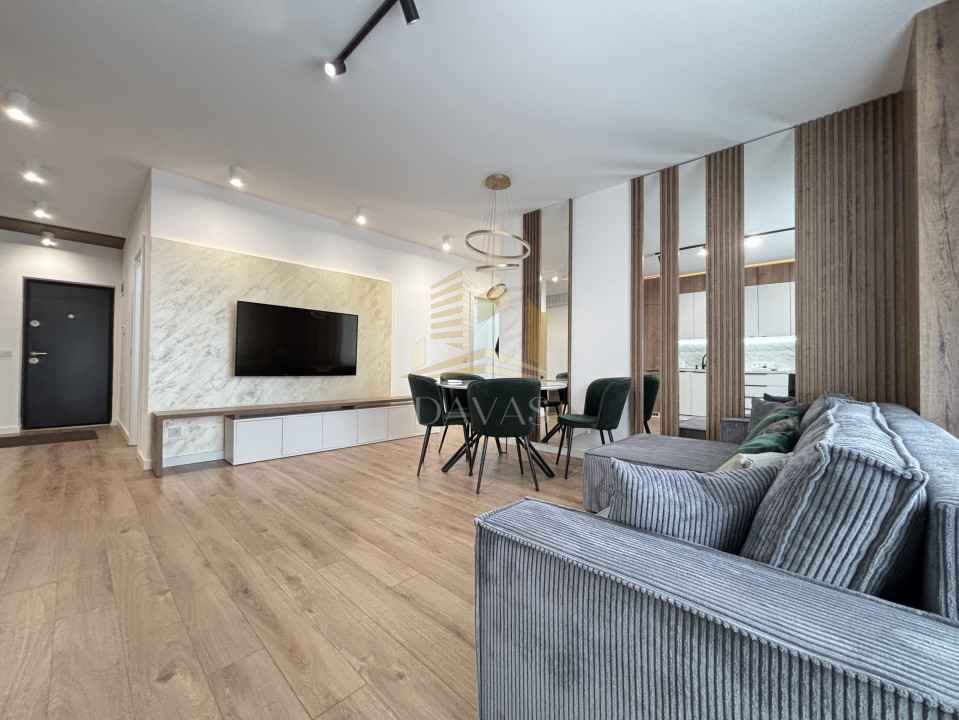 Apartament cu 3 camere | PRIMA INCHIRIERE | Finisaje premium