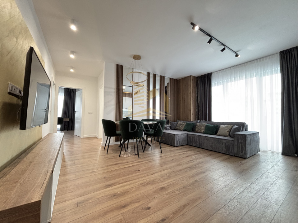Apartament cu 3 camere | PRIMA INCHIRIERE | Finisaje premium
