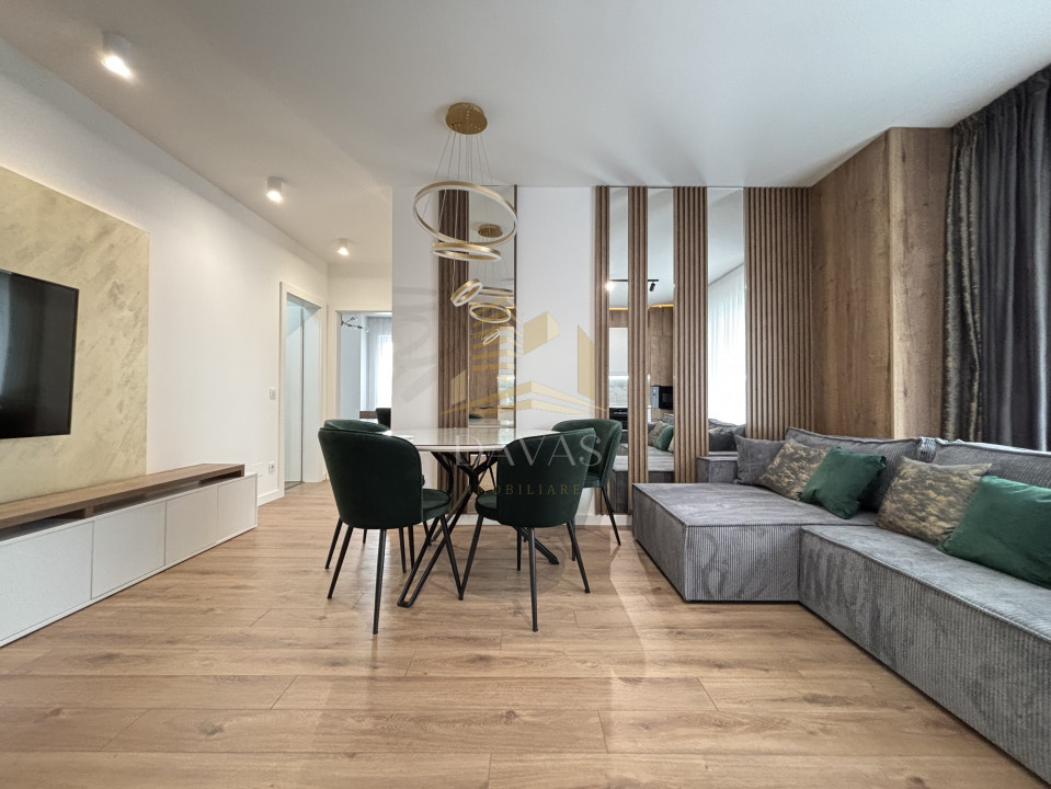 Apartament cu 3 camere | PRIMA INCHIRIERE | Finisaje premium