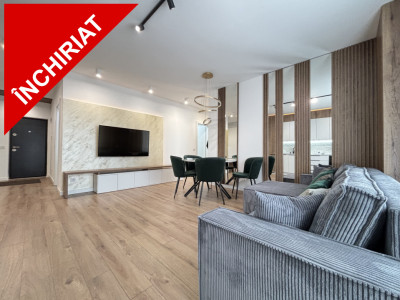 Apartament cu 3 camere | PRIMA INCHIRIERE | Finisaje premium