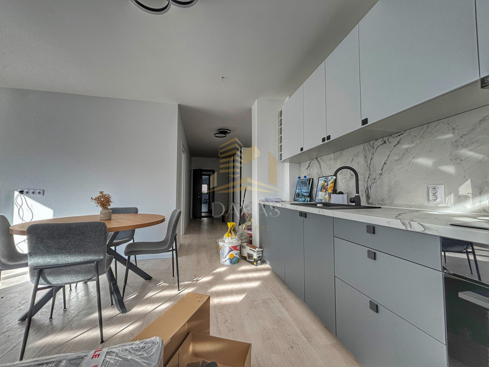 Apartament cu 3 camere semidecomandat | Mărăști | bloc nou