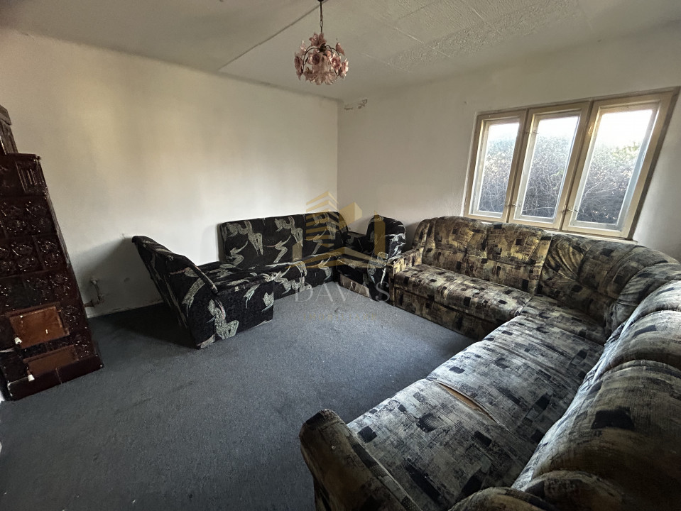 Casa cu teren de inchiriat 3 camere | Someseni | Teren 1500mp