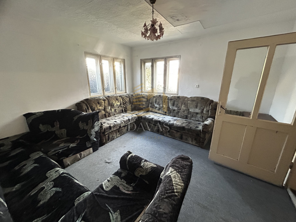 Casa cu teren de inchiriat 3 camere | Someseni | Teren 1500mp