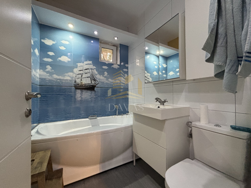 Ocazie | Apartament cu 3 camere |P. Central |  strada Mamaia - vedere spre Somes